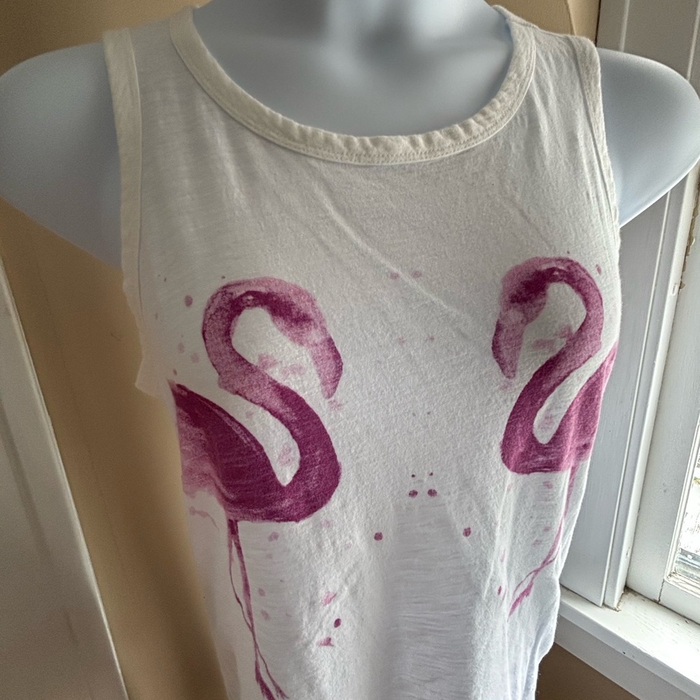 Lucky Brand Flamingo Print Tank Top - Picture 6 of 11